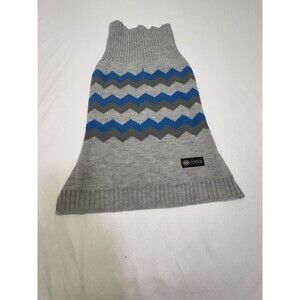 Medium Size Dog Sweater Akc Kennel Club Blue Aztec Western Stripe Preppy